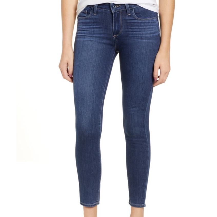 Paige Transcend Verdugo Crop Skinny Jeans